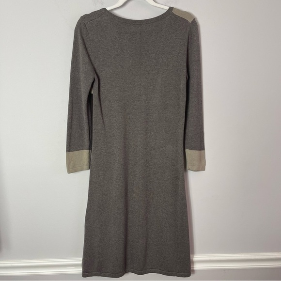 Unbranded Gray Long Sleeve Pullover Sweater Dress Size S - Picture 2 of 10